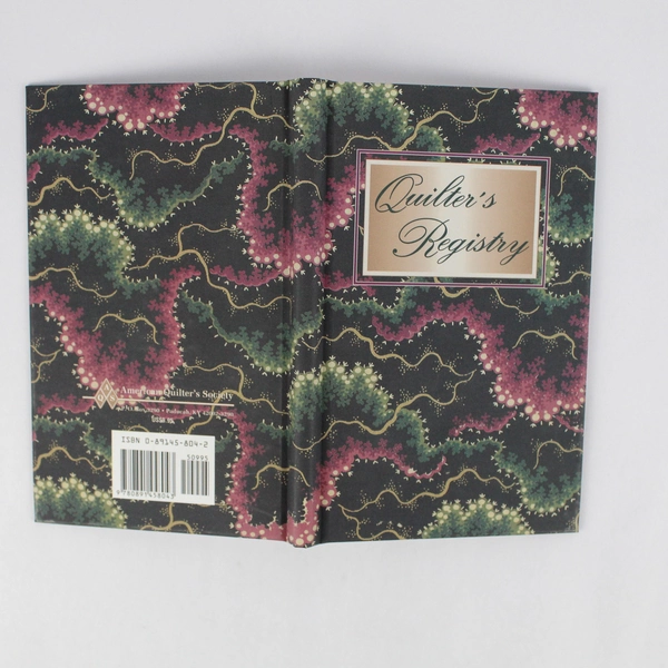 Quilter's Registry by Lynne Fritz 1992 Hardcover