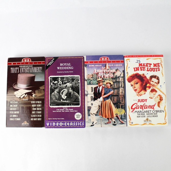 Set of 9 Musical Film VHS Tapes