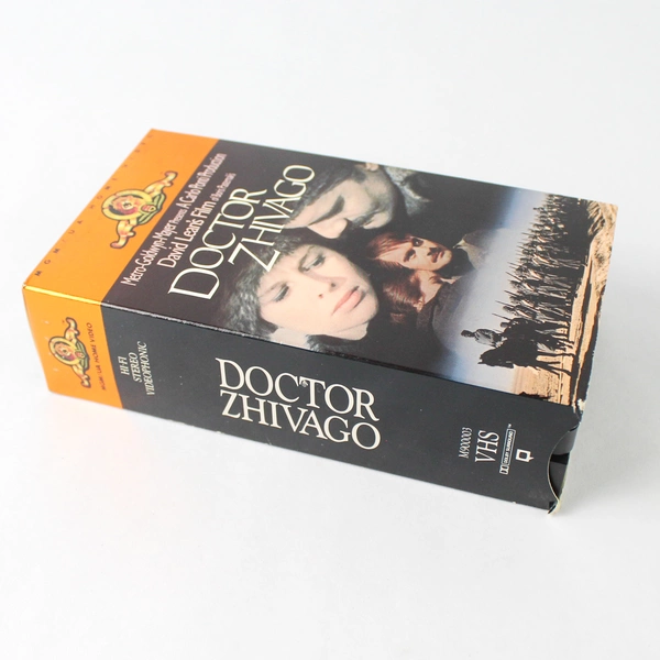 Doctor Zhivago VHS 2-Tape Set 1965 1988 Movie
