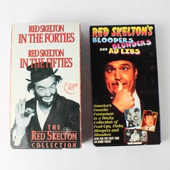Lot of 3 Red Skelton VHS Tape Movies