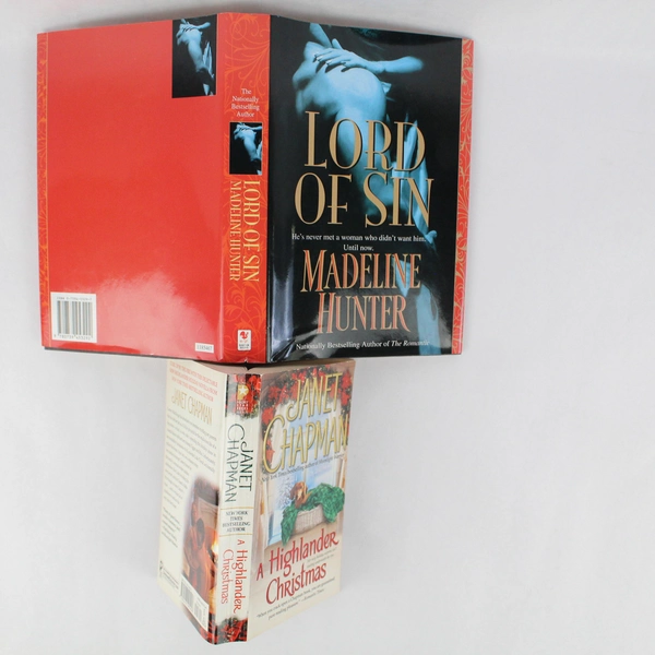 Lot Of 3 Modern Setting Romance Novels: Madeline Hunter Janet Chapman Mary Clark