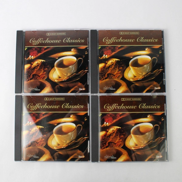 Set of 4 CD Coffeehouse Classics Vivaldi Bach Mozart Beethoven