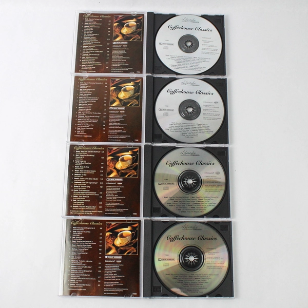 Set of 4 CD Coffeehouse Classics Vivaldi Bach Mozart Beethoven