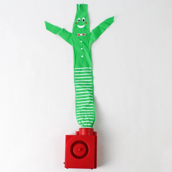 Wacky Waving Inflatable Tube Elf by Sam Stall Book & Toy Christmas (2020, PB)