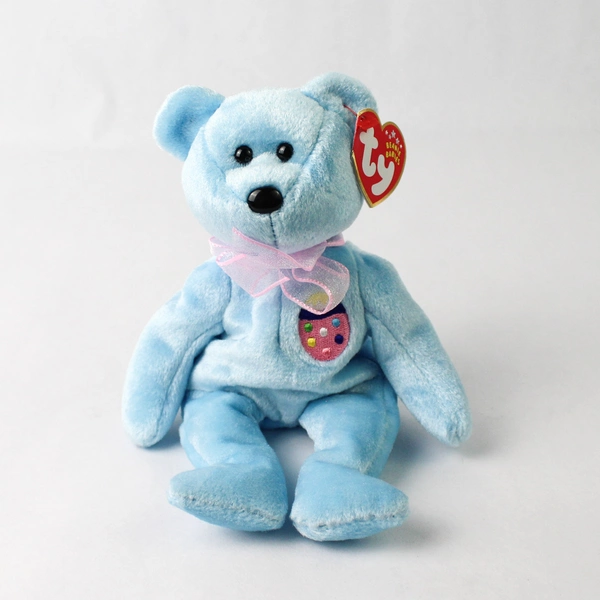 TY Beanie Baby Eggs II with Tag 2001 Easter Blue