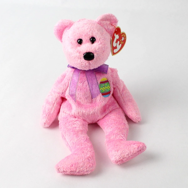 TY Beanie Baby Eggs with Tag 2000 Easter Pink