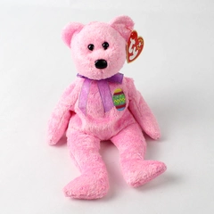 TY Beanie Baby Eggs with Tag 2000 Easter Pink