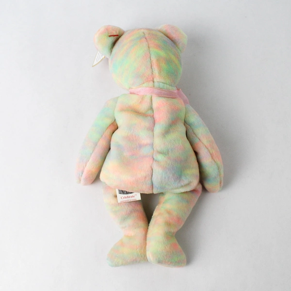 TY Beanie Baby Celebrate with Tag 2001 15th Birthday Bear