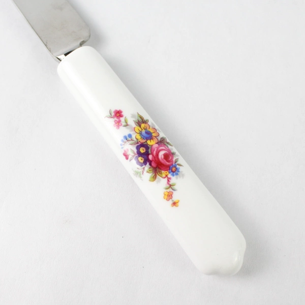 Kirk and Matz Chelsea Rose Fine Bone China Cheese Knife