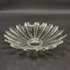 Vintage Fostoria Celestial Starburst Glass Bowl 11.25 inch