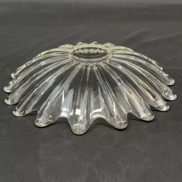 Vintage Fostoria Celestial Starburst Glass Bowl 11.25 inch