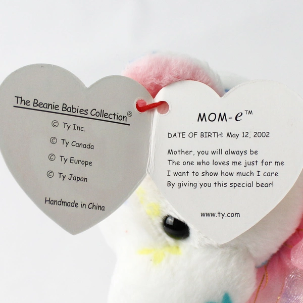 TY Beanie Baby MOM-e with Tag 2002 Love Mother's Day