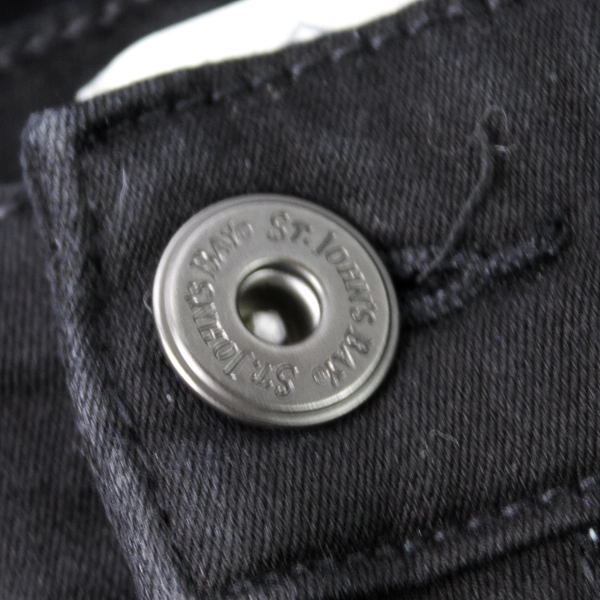 St Johns Bay Women's Black Bootcut Leg Stretch Jeans 20W 31 Inseam