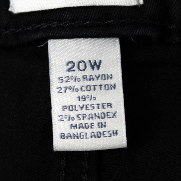 St Johns Bay Women's Black Bootcut Leg Stretch Jeans 20W 31 Inseam