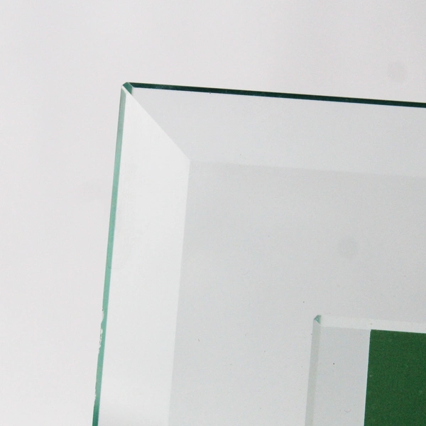 Unbranded Clear Full Mineral Glass Single 5" x 7" Photo Frame 7.25" x 9.75"