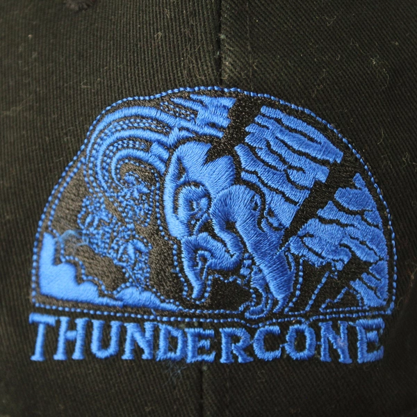  Thundercone McMenamins Blue Embroiderd Cap/Hat Black 100% Cotton One Size