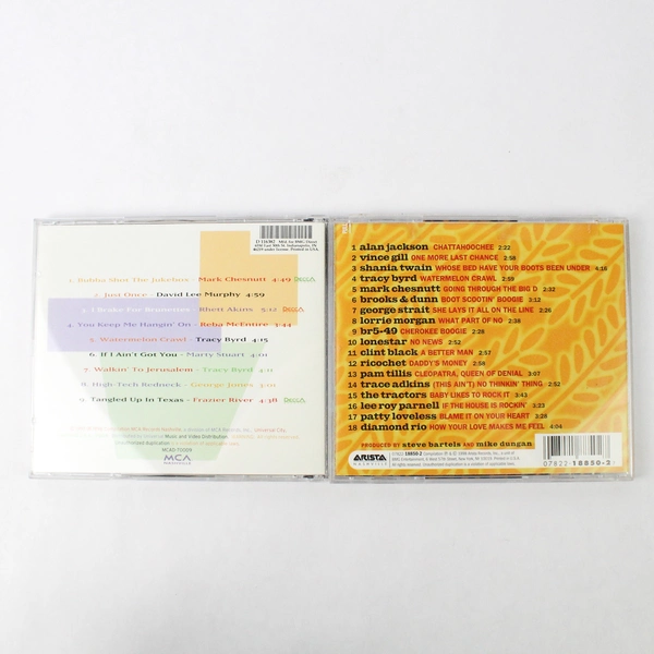 Lot of 2 CD Country Dance Music Various Mark Chesnutt Tracy Byrd