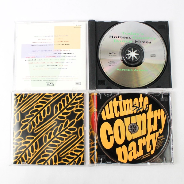 Lot of 2 CD Country Dance Music Various Mark Chesnutt Tracy Byrd