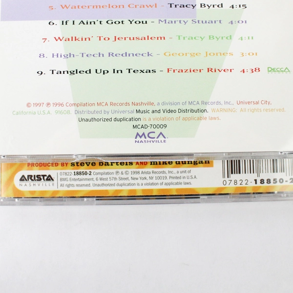 Lot of 2 CD Country Dance Music Various Mark Chesnutt Tracy Byrd