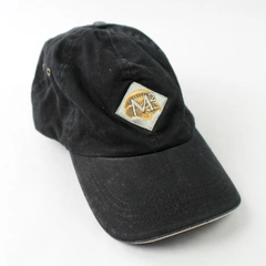 Mushroom Matrix Embroidered Adjustable Baseball Cap Black