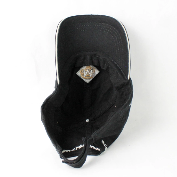 Mushroom Matrix Embroidered Adjustable Baseball Cap Black