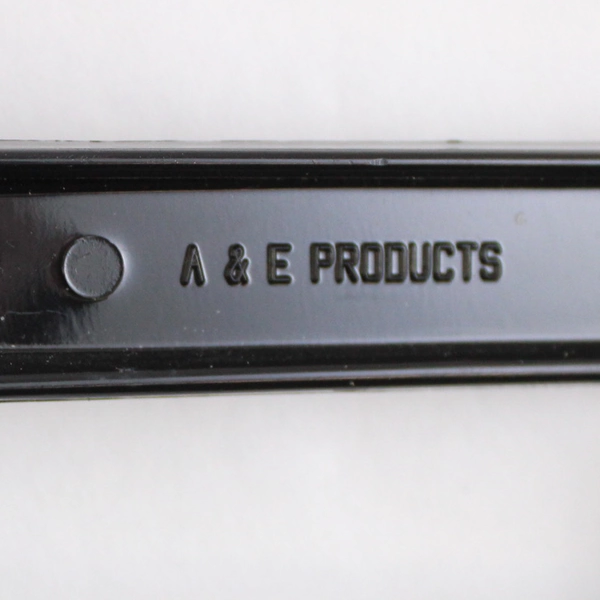 Set of 10 Black Plastic Clothes Hangers With Metal Clips