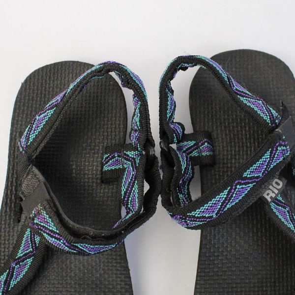 Rio Men's Waterproof Easy Fasten Adjustable Strap Sandals Size 10