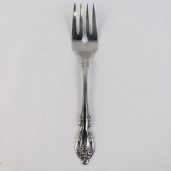 Oneida Brahms Stainless Steel Cold Meat Serving Fork
