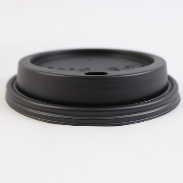 Sysco Classic Plastic Hot Cup Lids Black 10 Packs of 100 Unopened & 47 Open Pack