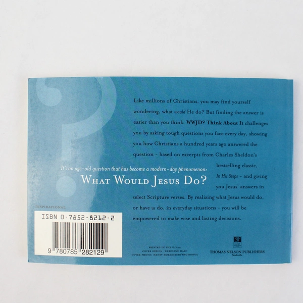 WWJD Think About It by Beverly Courrege 1998 Paperback