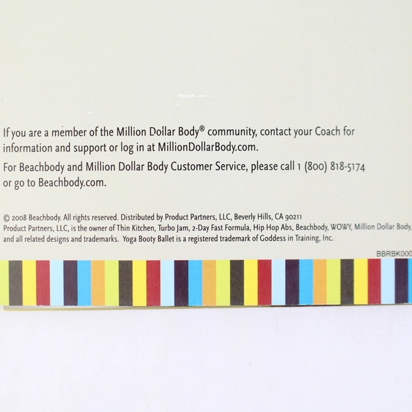 Beachbody 2008 Thin Kitchen Ingredients For Healthy Living 2008 Spiral Bound 