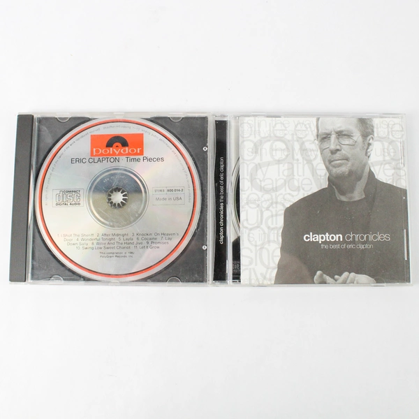 Lot of 2 Eric Clapton CD Music Time Pieces Clapton Chronicles