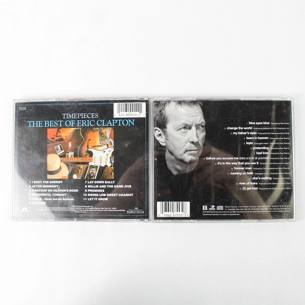 Lot of 2 Eric Clapton CD Music Time Pieces Clapton Chronicles