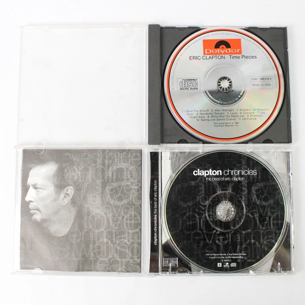 Lot of 2 Eric Clapton CD Music Time Pieces Clapton Chronicles