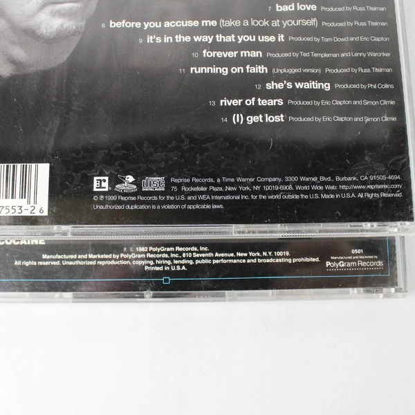 Lot of 2 Eric Clapton CD Music Time Pieces Clapton Chronicles