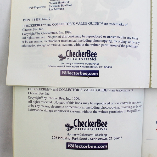 Lot Of 2 Ty Plush Animals Collector’s Value Guides 1999 & Winter 2000 PB