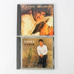 Lot of 2 Clint Black CD Country Music Killin Time One Emotion
