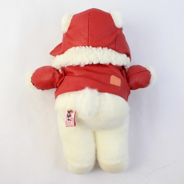 Vintage Russ Come Fly With Me Pilot Polar Bear Plush Toy 11"