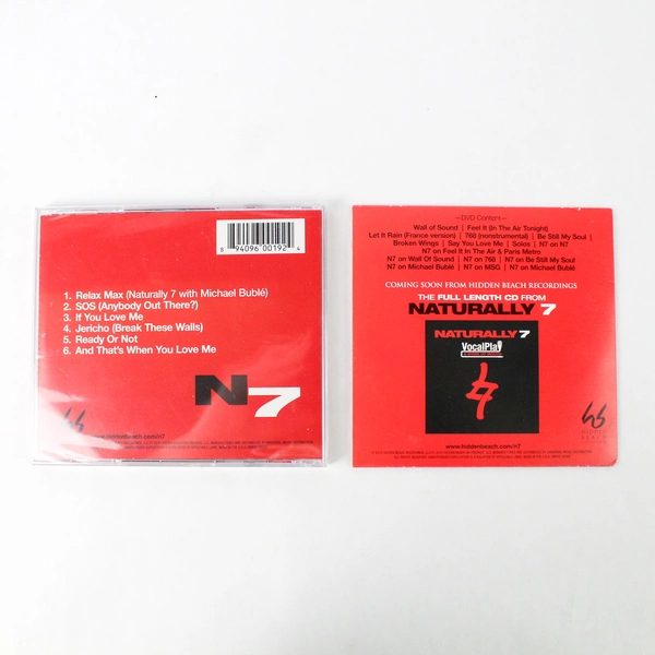 Naturally 7 CD DVD N7 2010 Tour EP VocalPlay