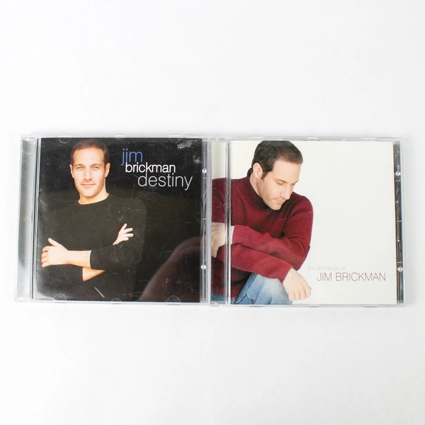 Lot of 2 CD Jim Brickman Destiny The Romance of Piano Music