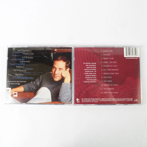 Lot of 2 CD Jim Brickman Destiny The Romance of Piano Music