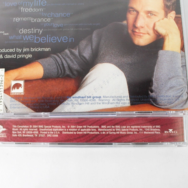 Lot of 2 CD Jim Brickman Destiny The Romance of Piano Music