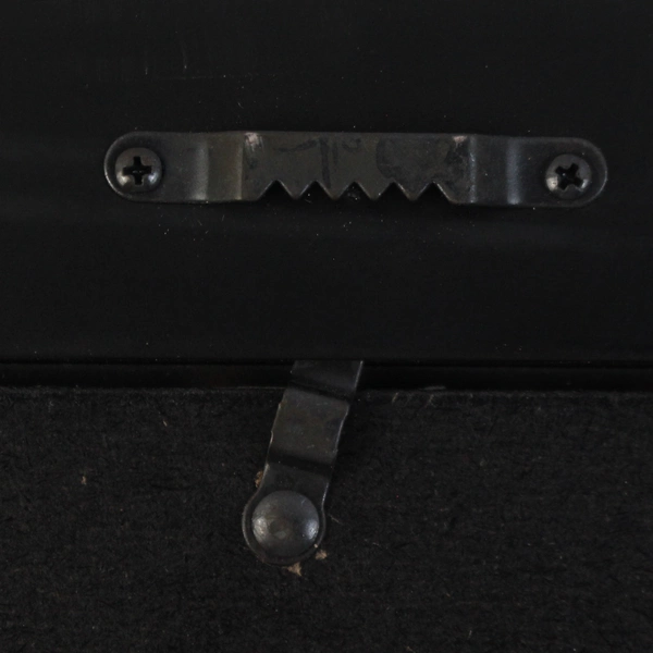 Large Rectangular 3-Picture Wall-Mounting Black Photo Frame 3.5" x 5.5"