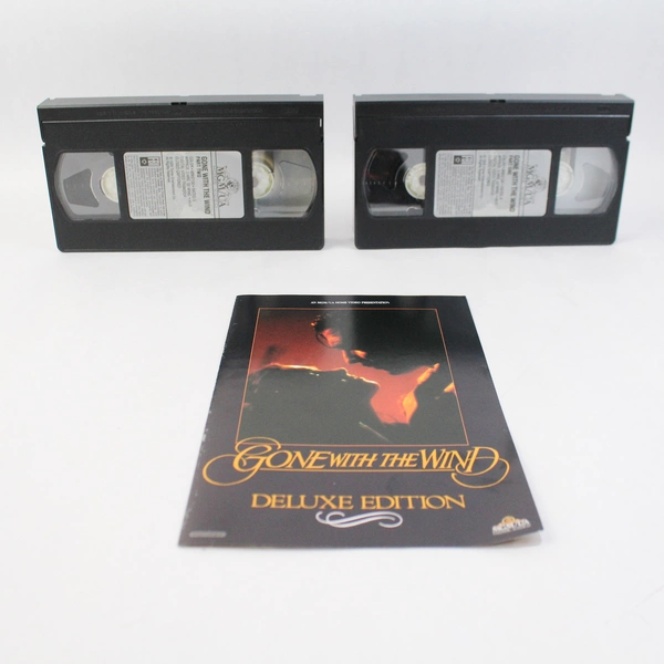 Gone With the Wind VHS 2 Tape Box Set Deluxe Special Edition