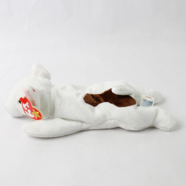 Ty Beanie Baby Butch 1999 Brown & White Dog Plush Doll Toy With Tag