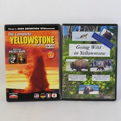 Lot of 2 DVD Yellowstone Nonfiction Going Wild