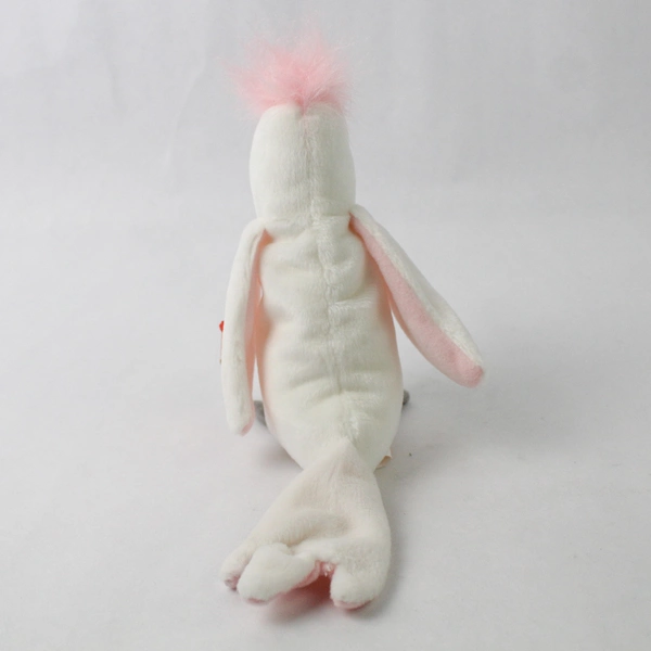 Ty Beanie Babies Kuku White Cockatoo Bird 1998 Plush Doll Toy With Tag