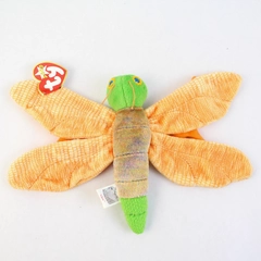 TY Beanie Baby Glow 2000 Lightning Bug Plush Doll Toy With Tag