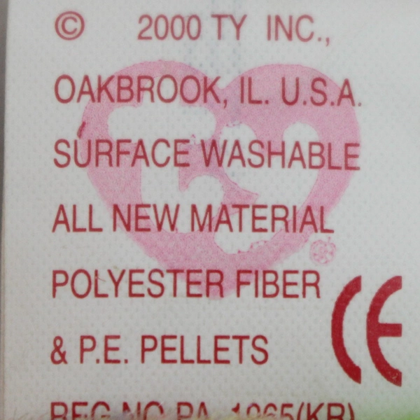 TY Beanie Baby Glow 2000 Lightning Bug Plush Doll Toy With Tag