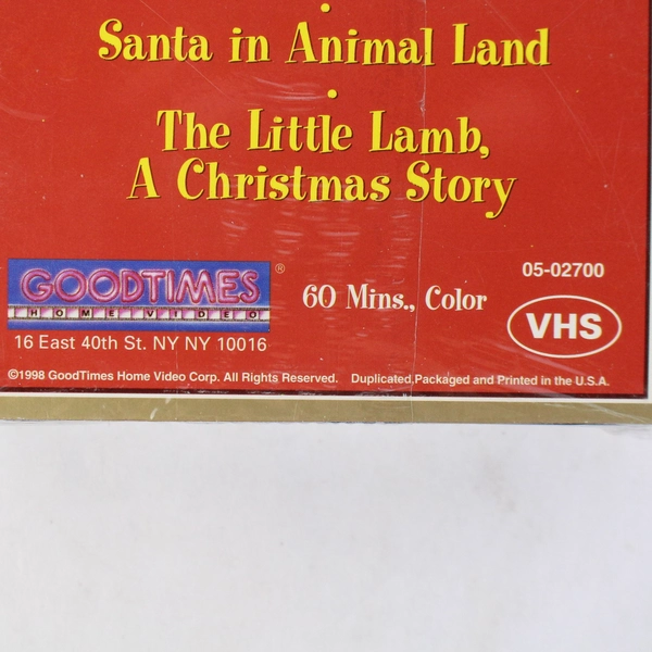 Children's Movie VHS Tape Old MacDonald's Farm The Three Bears Sealed